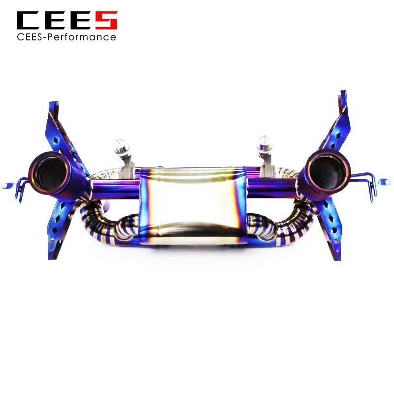 CEES Catback Exhaust For Lamborghini Huracan EVO Spyder 2019-  Titanium alloy Acoustical Damper Exhaust System