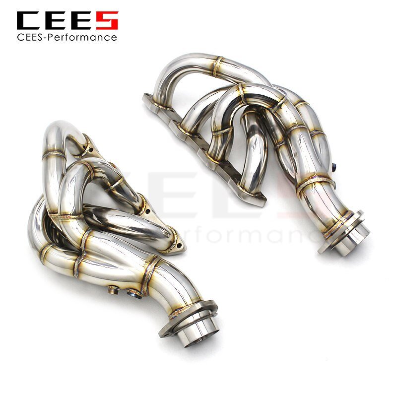 CEES Exhaust manifold For Ferrari F430 Spider 4.3L 2005-2011 Stainless Steel Automotive Performance Accessories Exhaust Pipe