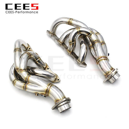 CEES Exhaust manifold For Ferrari F430 Spider 4.3L 2005-2011 Stainless Steel Automotive Performance Accessories Exhaust Pipe