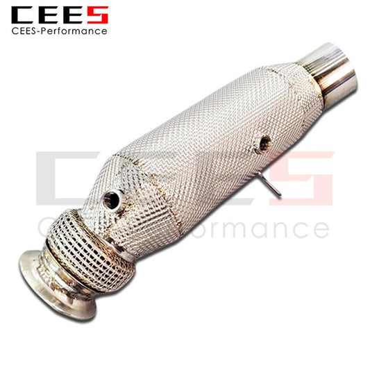 CEES Exhaust System For BMW X5 X6 Downpipe Headers With Catalyst Test Pipe Converter High Flow Catted Car Accessories