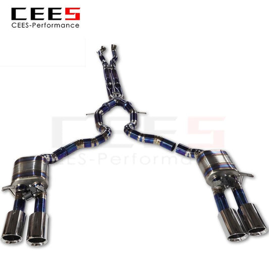 CEES Catback Exhaust for Porsche Panamera 970/971 2009-2022 Tuning Performance Titanium Exhaust Pipe Muffler Car Exhaust System