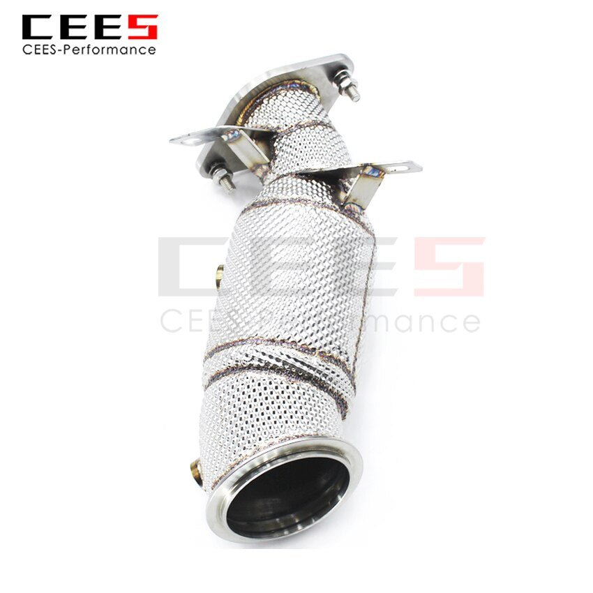 CEES Exhaust System For Cadillac CT5 Headers With/Without Catalyst Test Pipe Converter High Flow Catted Exhaust Downpipe