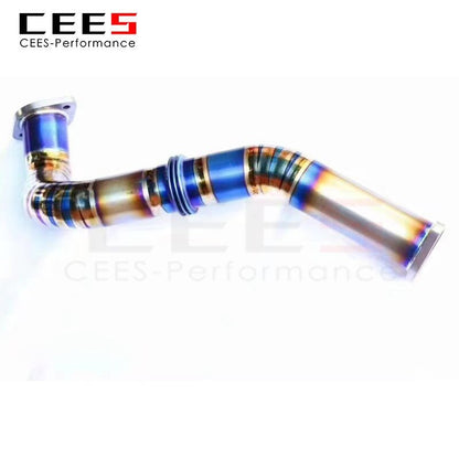 CEES Catback Exhaust for PORSCHE CAYMAN (981) 2013- Exhaust Pipe Muffler Titanium Tuning Performance Automobile Exhaust System