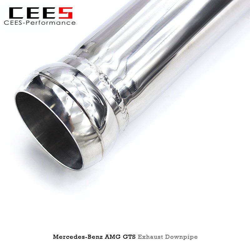 CEES Downpipe For BENZ AMG GT GTS C190 4.0T 2014-2020 High Performance Pipe Car Exhaust System Exhaust Downpipe