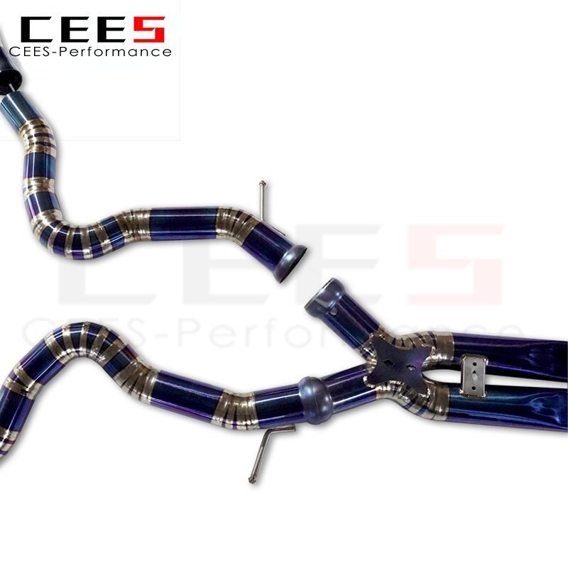 CEES Catback Exhaust for Porsche Panamera 970/971 2009-2022 Tuning Performance Titanium Exhaust Pipe Muffler Car Exhaust System