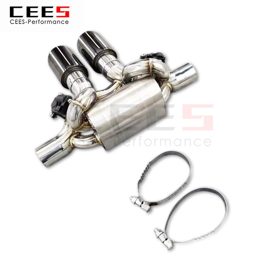 Exhaust System For Porsche 911 992 3.0T 2019-2023 Stainless Steel Catback Valve Muffler Auto Modification Terminale Scarico Auto