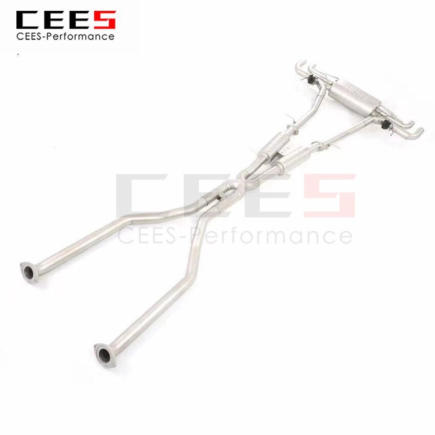 CEES Exhaust System For LEXUS LC500H 3.5L 2018-2023 Stainless Steel Valve Muffler Catback Escape Tubo Escape Coche Car Parts