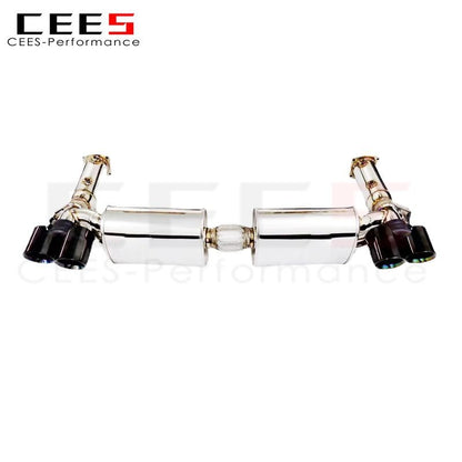 CEES Performance Tuning Catback Exhaust for PORSCHE 911 (997.1/997.2) 3.6 TURBO 2004-2012  Exhaust Manifold   Exhaust System