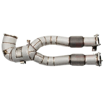 CEES Exhaust System For Audi 2.5T TTRS Upgrade High Flow Catted Downpipe Refit Sport Catalytic Converters Pipe Headers