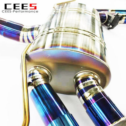 CEES Catback Exhaust For VW golf R/R20 2.0T 2015-2019Titanium alloy Exhaust System