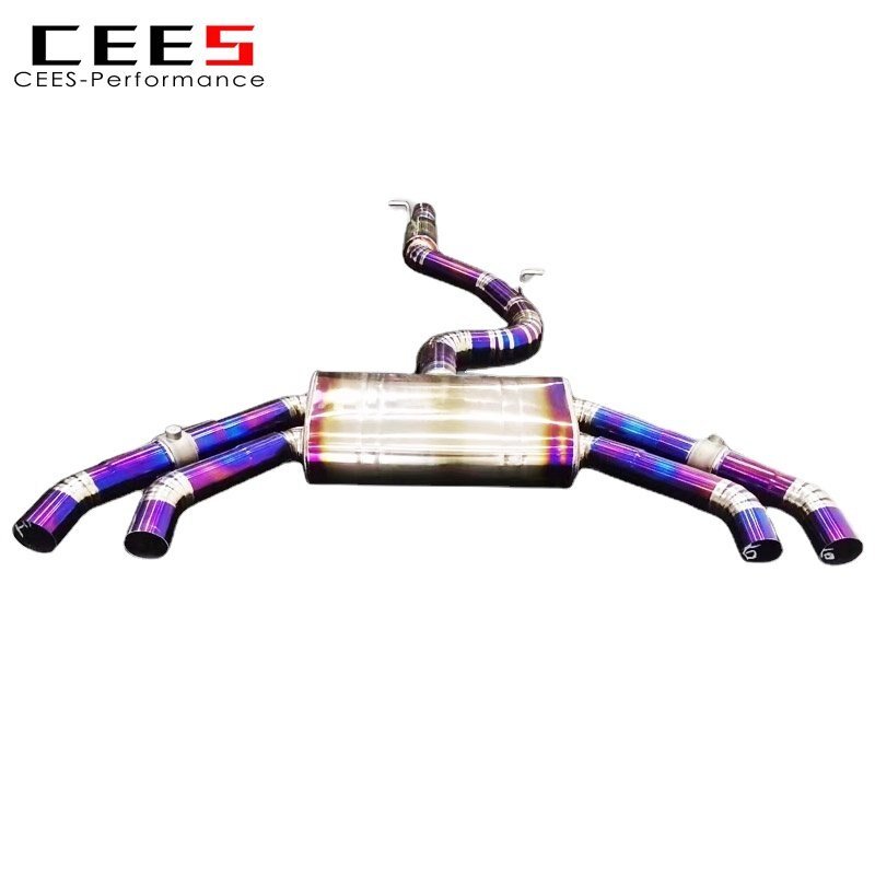 Catback Exhaust For VW golf R/R20 2.0T 2015-2019 High Performance escape Titanium alloy Exhaust Pipe Muffler