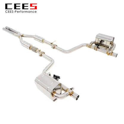 Catback Exhaust For Dodge Challenger 3.6L 2015-2023 Stainless Steel SUS304 Exhaust Pipe Muffler Car Exhaust System