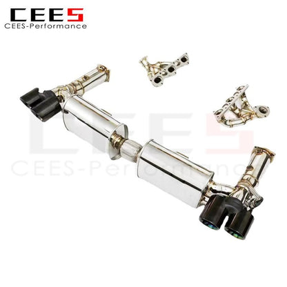 CEES Performance Tuning Catback Exhaust for PORSCHE 911 (997.1/997.2) 3.6 TURBO 2004-2012  Exhaust Manifold   Exhaust System