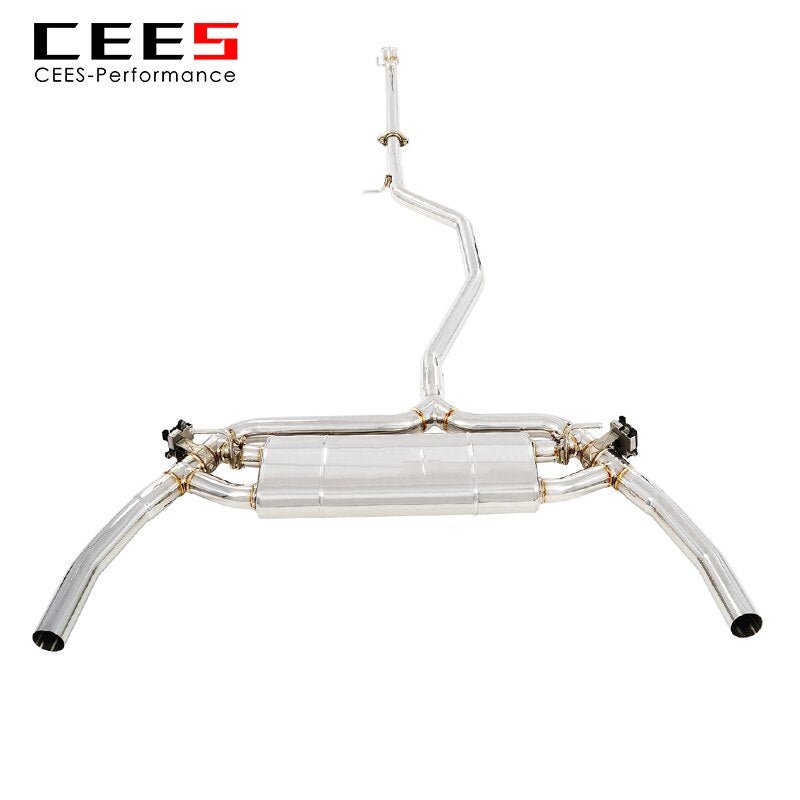 CEES Catback exhaust For Mercedes-Benz CLA250 2.0T 2014-2021 Exhaust valve control Exhaust System ponteira escapamento carro