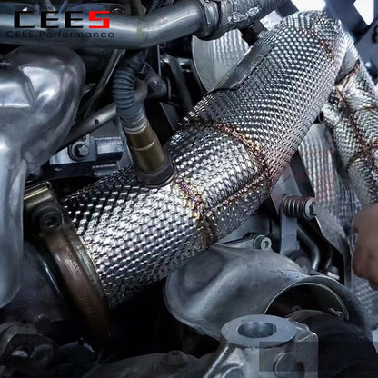 Downpipe For Porsche Macan S/Turbo 3.0T/3.6T 2014-2017 High Performance Catless downpipe Stainless Steel Exhaust Downpipe