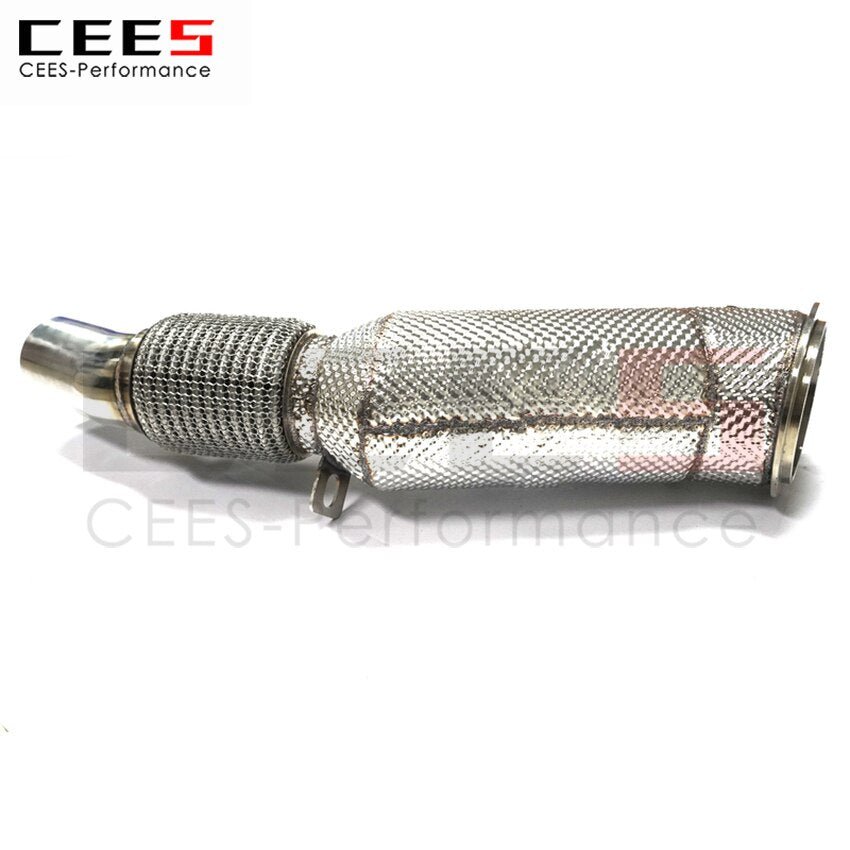 CEES Exhaust System For BMW 428i N20 Dwonpipe Headers Without Catalyst Nocat Manifold Stainless Steel Car Accessories