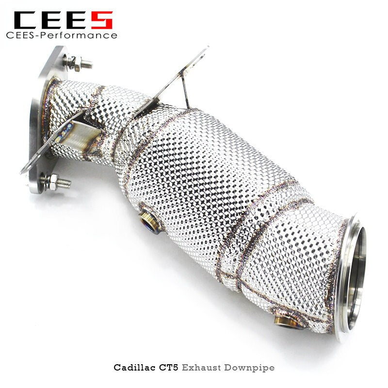 Exhaust Downpipe For Cadillac CT5 2019-2022 Racing Performance Car Exhaust Pipe Stainless Steel Downpipe without catalyst