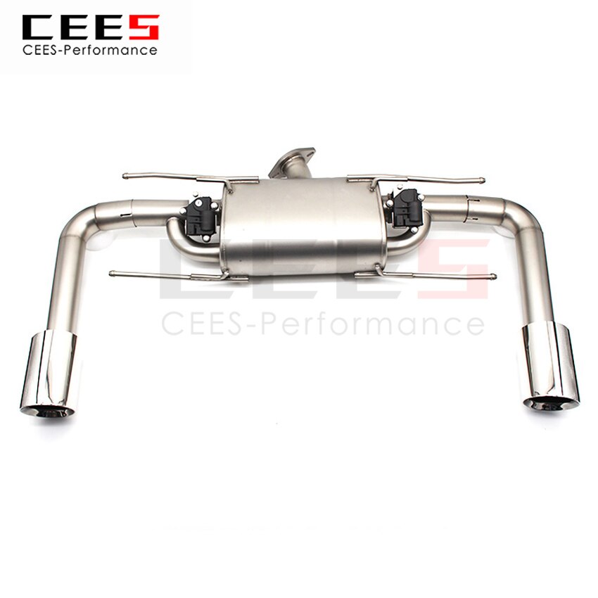 CEES Exhaust System For TOYOTA 86 Catback Stainless Steel Valve Muffler Catback Escape Tubo Escape Coche