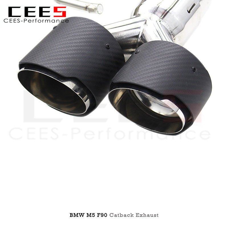 CEES Exhaust System for BMW M5 F90 4.4T 2018-2023 Escape Stainless Steel Exhaust Pipe Muffler Tuning Performance Catback Exhaust