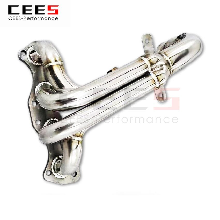 CEES Exhaust System For MINI R56 1.6L 2014 Headers Manifold Test Pipe No cat Downpipe Stainless Steel Car Accessories