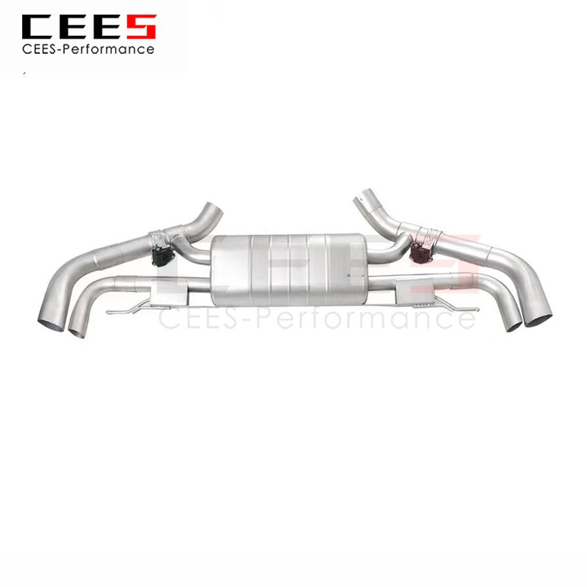 CEES Exhaust System For BMW X7 4.4TT Catback Stainless Steel Valve Muffler Catback Escape Tubo Escape Coche Car Accessories