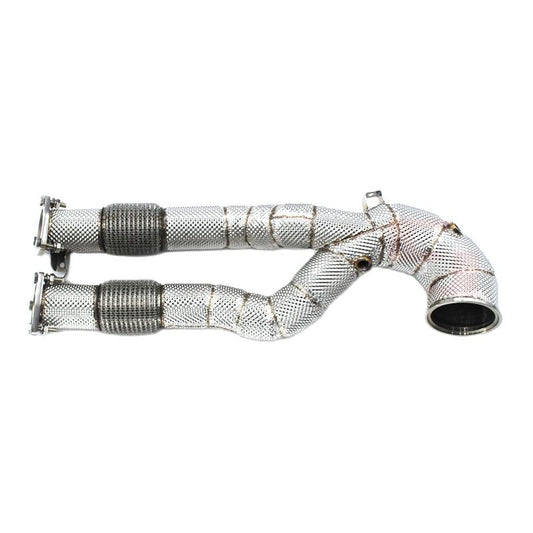 CEES Exhaust System For Audi RS3 2.5T Upgrade High Flow Catted Downpipe Refit Sport Catalytic Converters Cat Pipe Headers