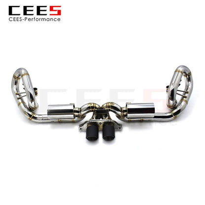 CEES Catback Exhaust for Porsche 911 991.1 GT3 3.8T 2010-2016 Escape 304 Stainless Steel Exhaust Muffler Pipe Car Exhaust System