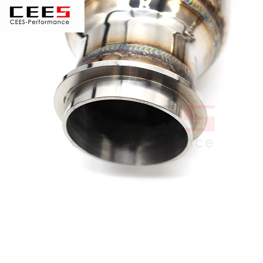 CEES Exhaust System For Porsche 991.1 GT3 Headers Stainless Steel Test Pipe No cat Downpipe Stainless Steel Car Parts