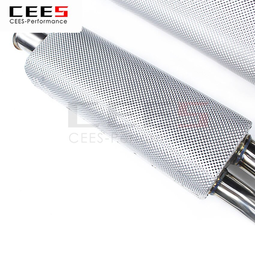 CEES Exhaust System For Mercedes Benz G500 G63  Stainless Steel Valve Muffler Catback Escape Tubo Escape Coche Car Parts