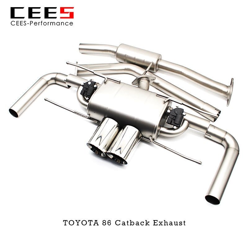 Catback Exhaust For Toyota FT86/GT86/86 2.0 2012-2019 High Performance Exhaust Pipe Valve Muffler Stainless Steel Exhaust System