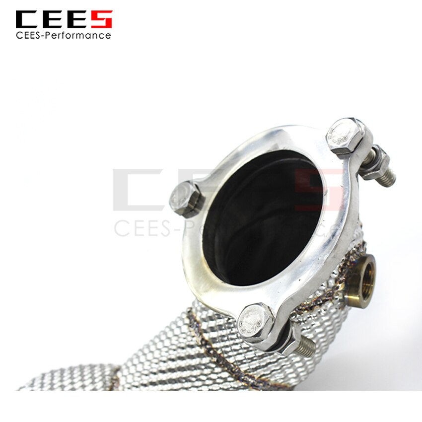 Exhaust System For Mercedes Benz A250 Headers With/Without Catalyst Test Pipe Converter High Flow Catted Exhaust Downpipe