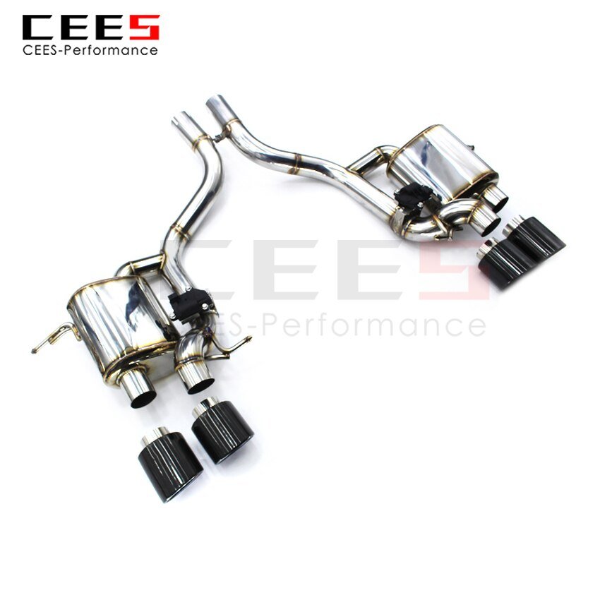 CEES Exhaust System For Maserati GT 4.2 4.7 Stainless Steel Performance Valve Muffler Catback Escape Tubo Escape Coche Car Parts