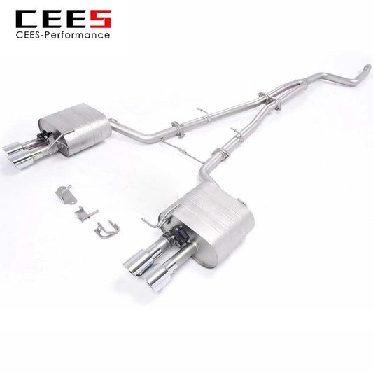 Catback Exhaust For BMW 520/525/528 F10/F18 2.0T N20 2010-2017 Stainless Steel Exhaust Pipe Exhaust valve control