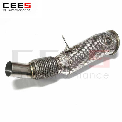 CEES Exhaust System For BMW TH4  420 425 428 430Catalytic Converters Testpipe Headers Without Catalyst Nocat Downpipe Manifold