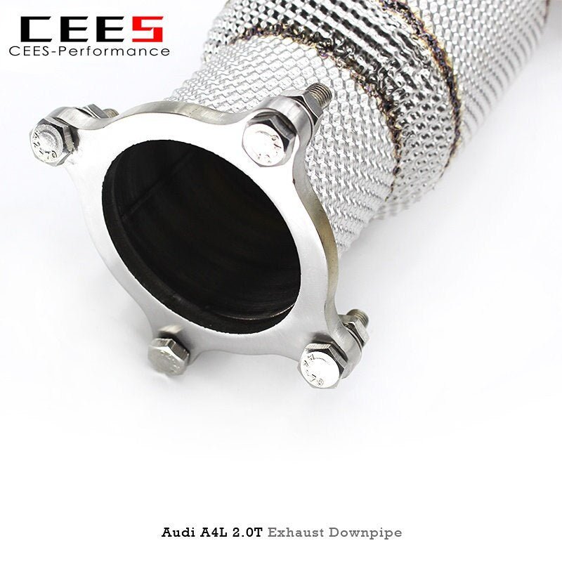 CEES Exhaust Downpipe For Audi A4L 2.0T 2020-2022 Stainless Steel Downpipe with catalyst High Performance Speed Exhaust System