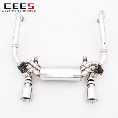 CEES Catback Exhaust for PORSCHE 718 Boxster GT4 2.0 2.5 2016-2019 Racing Performance Car Stainless Steel Valve Exhaust Pipes