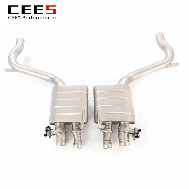 CEES Catback Exhaust for BENTLEY Flying Spur 4.0t 2015- High Performance Stainless Steel Exhaust Valve Control Exhaust Downpipe