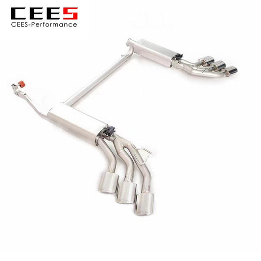 CEES Catback Valve Exhaust For Mercedes-Benz G350 W464 2.0T 2014-2019 Automotive Performance Accessories Stainless Steel SUS304