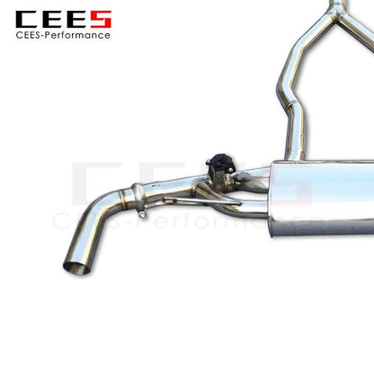 CEES Catback Exhaust for Mercedes-Benz GLE320/GLE400 W166 3.0T 2016-2019 Stainless Steel SUS304 Exhaust Valve Control Muffler