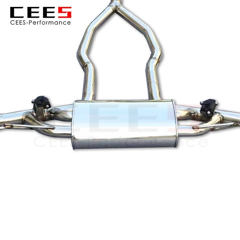 CEES Catback Exhaust for Mercedes-Benz GLE320/GLE400 W166 3.0T 2016-2019 Stainless Steel SUS304 Exhaust Valve Control Muffler