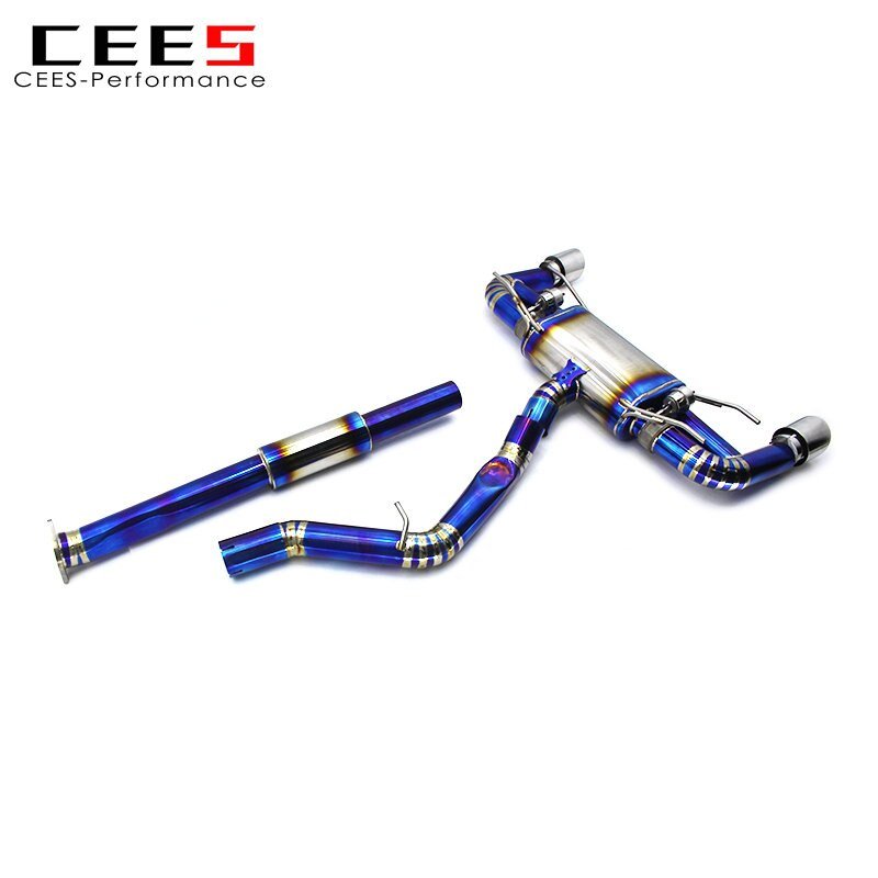 CEES Catback Exhaust For Scion Fr-s/Frs 2013-2019 pipe diameter 63/70/76mm Titanium Exhaust Pipe Valve Muffler Exhaust System