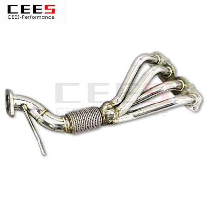 CEES Exhaust System For Mazda Atenza  2.5L 2014 Headers Stainless Steel Test Pipe No cat Downpipe Stainless Steel