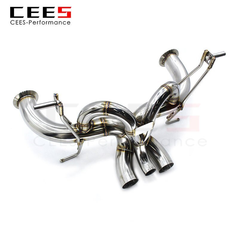 CEES Catback Exhaust for Lamborghini Aventador LP740S 2011-2018 Tuning Performance Stainless Steel Escape Exhaust Pipe System