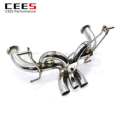 CEES Catback Exhaust for Lamborghini Aventador LP740S 2011-2018 Tuning Performance Stainless Steel Escape Exhaust Pipe System