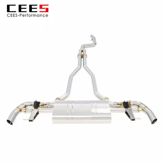 CEES Catback Exhaust for BMW X7 B58 3.0T G07 2019-2022 Stainless Steel 304 Car Exhaust System Exhaust Pipe Muffler Car Exhaust