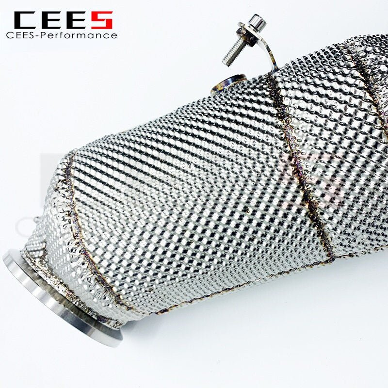 CEES Exhaust Downpipe for BMW Z4 G29 2.0T B48 2019-2021 with Catalyst Performance Catalytic Converters with Thermal Insulation