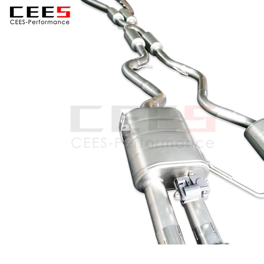 CEES Exhaust System For BMW M3 E92 Stainless Steel Valve Muffler Catback Escape Tubo Escape Coche Terminale Scarico Auto