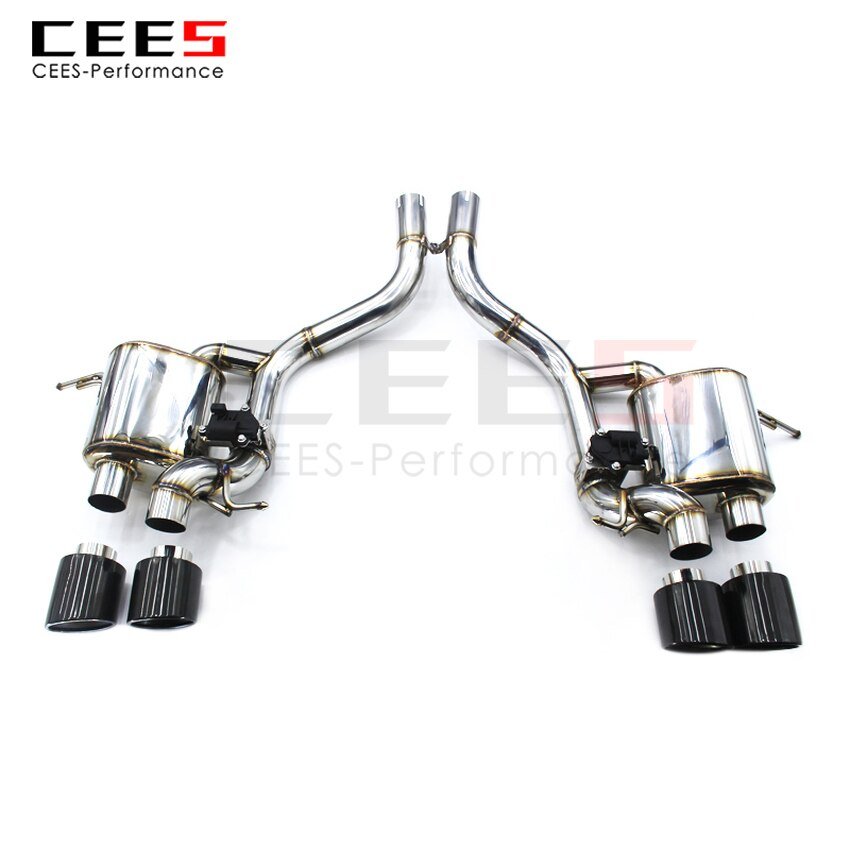 CEES Exhaust System For Maserati GT 4.2 4.7 Stainless Steel Performance Valve Muffler Catback Escape Tubo Escape Coche Car Parts