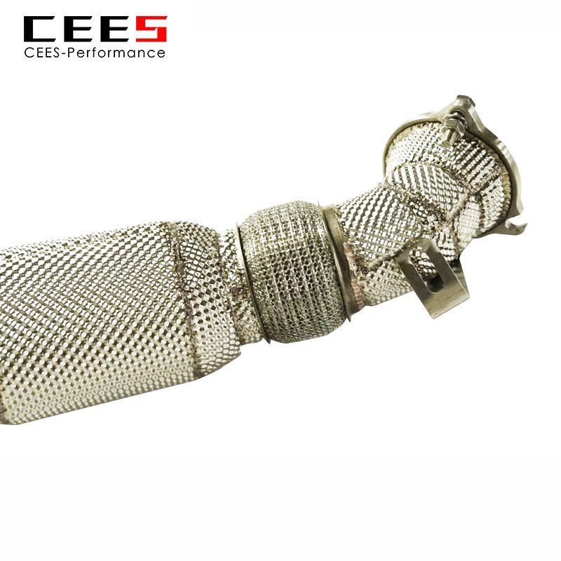 CEES Downpipe for Land Rover/Range Rover Evoque 2.0T 2011-2023 Stainless Steel Catless Downpipe Without Catalyst  Canister