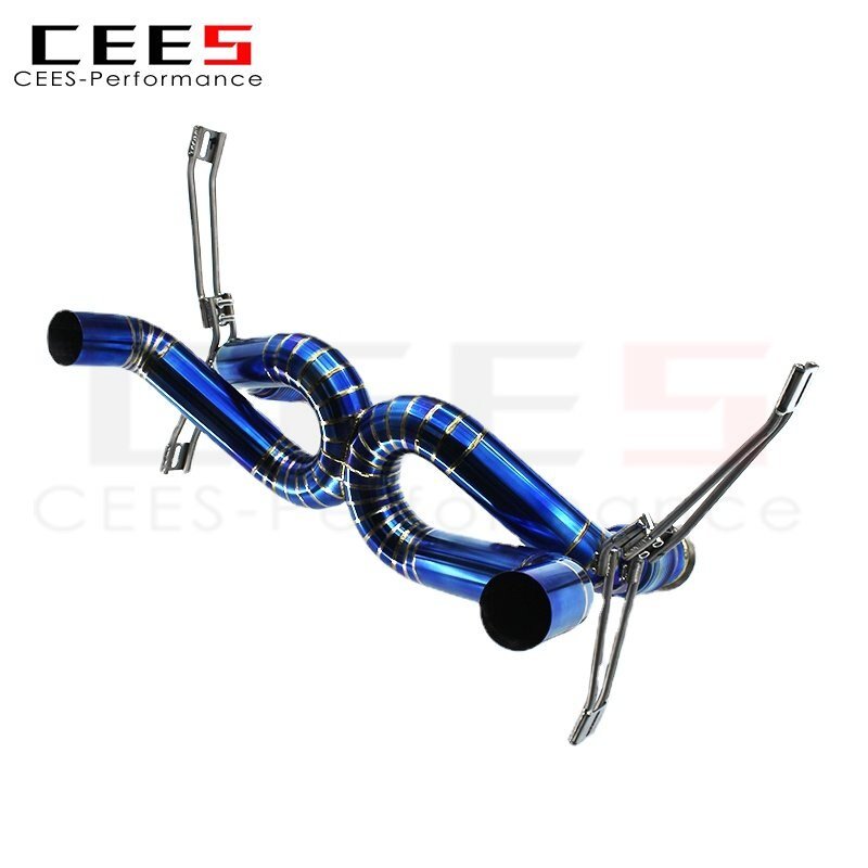 CEES Catback Exhaust for Lamborghini Huracan EVO Spyder 5.2 LP610 LP640 2019-2020 Performance Titanium Exhaust Pipe Assembly